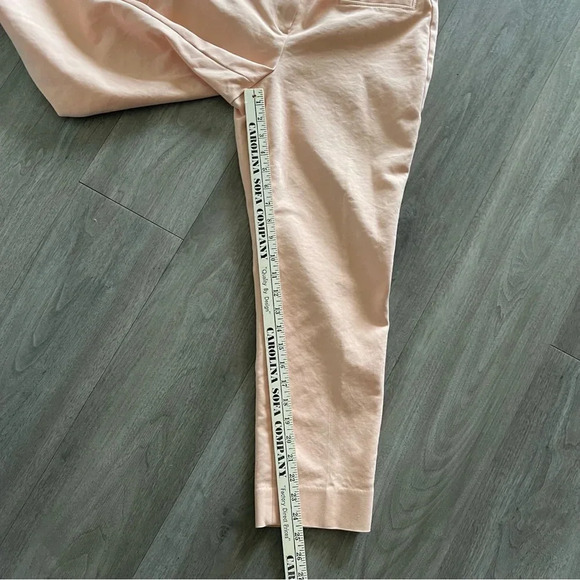 Talbots Hampshire Curvy Peach Crop Ankle Pants Women’s 8 Petite - Picture 12 of 12